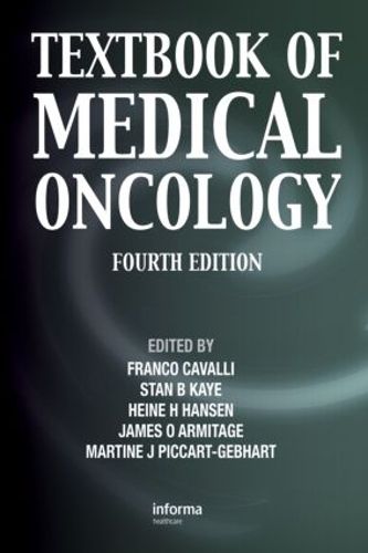 Cover image for Textbook of Medical Oncology