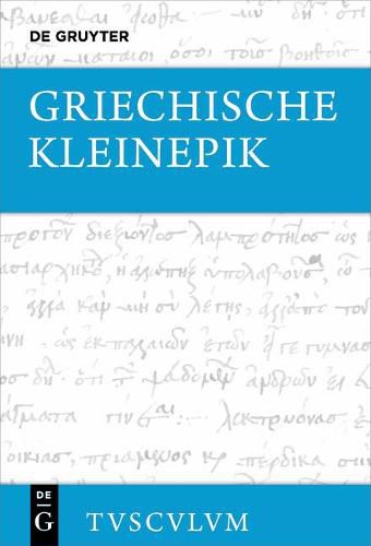 Cover image for Griechische Kleinepik: Griechisch - Deutsch