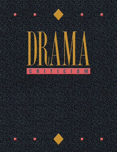 Cover image for Drama Criticism