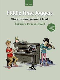 Cover image for Fiddle Time Joggers Piano Accompaniment Book (for Third Edition)