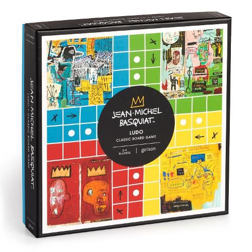 Cover image for Jean-Michel Basquiat Ludo Classic Board Game