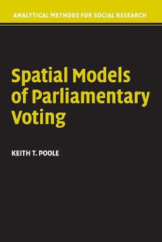 Cover image for Spatial Models of Parliamentary Voting