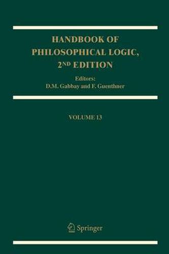Cover image for Handbook of Philosophical Logic: Volume 13