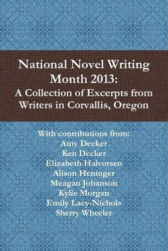 National Novel Writing Month 2013