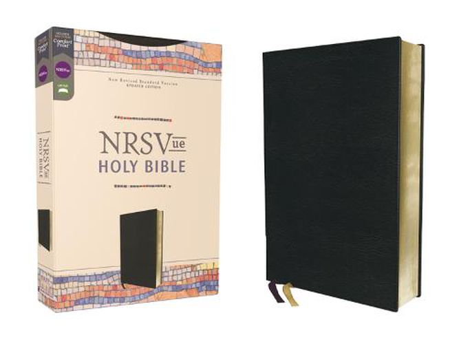 Cover image for NRSVue, Holy Bible, Leathersoft, Black, Comfort Print