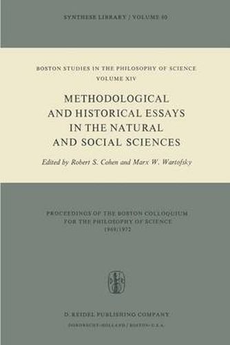 Cover image for Methodological and Historical Essays in the Natural and Social Sciences