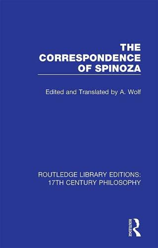 Cover image for The Correspondence of Spinoza