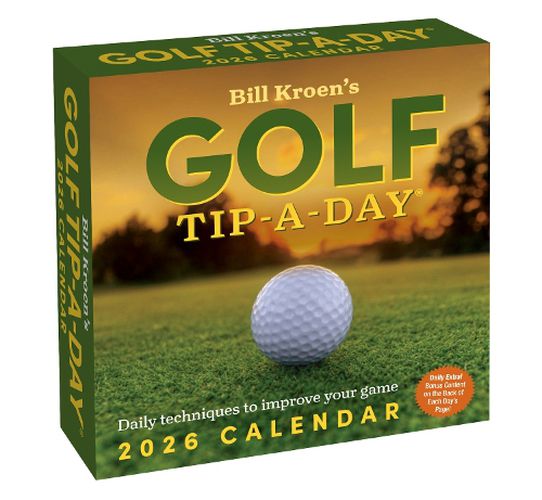 Cover image for Bill Kroen's Golf Tip-A-Day 2026 Day-to-Day Calendar