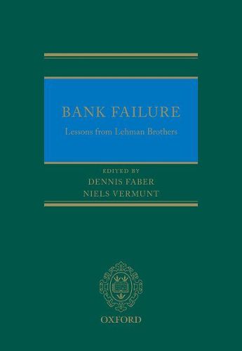 Cover image for Bank Failure: Lessons from Lehman Brothers