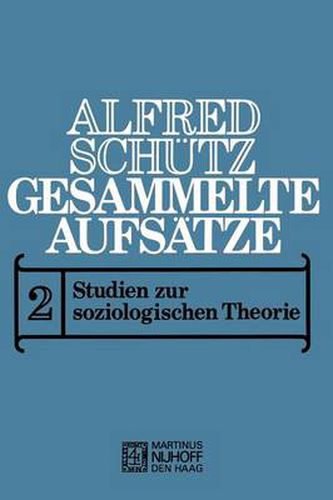 Cover image for Gesammelte Aufsatze: II Studien zur soziologischen Theorie
