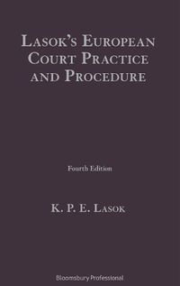 Cover image for Lasok's European Court Practice and Procedure