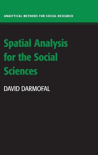 Cover image for Spatial Analysis for the Social Sciences