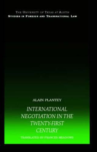 Cover image for International Negotiation in the Twenty-First Century
