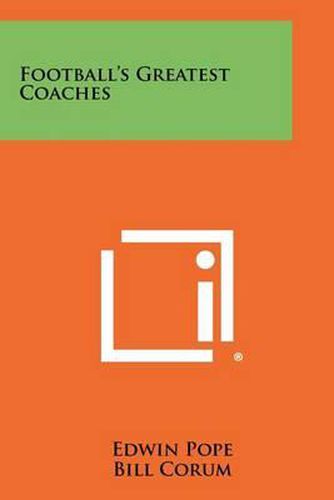 Cover image for Football's Greatest Coaches