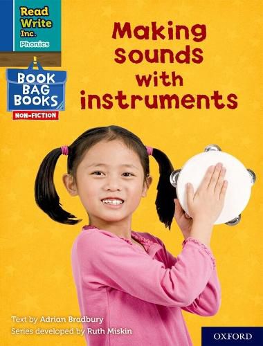 Cover image for Read Write Inc. Phonics: Making sounds with instruments (Blue Set 6 NF Book Bag Book 10)