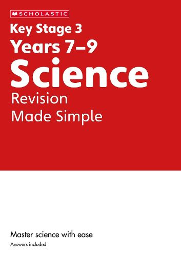 Cover image for KS3 Science Revision Made Simple Years 7-9