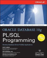 Cover image for Oracle Database 10g PL/SQL Programming