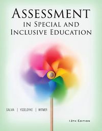 Cover image for Assessment in Special and Inclusive Education