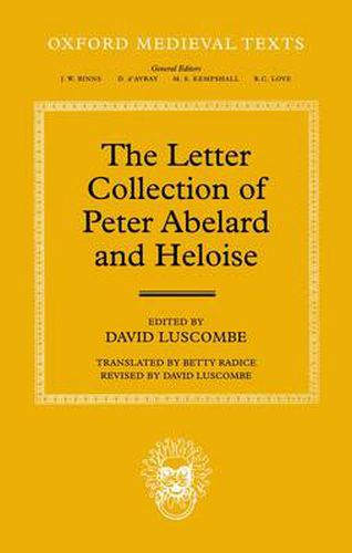 Cover image for The Letter Collection of Peter Abelard and Heloise