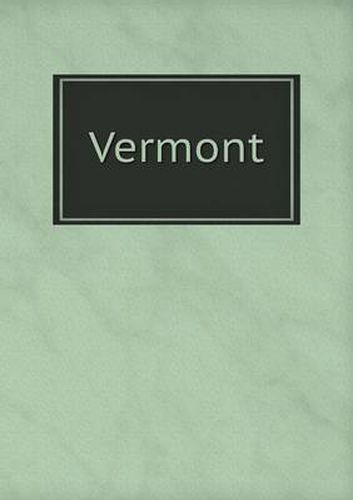 Cover image for Vermont