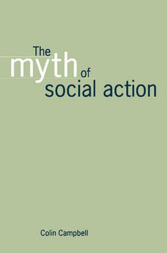 Cover image for The Myth of Social Action