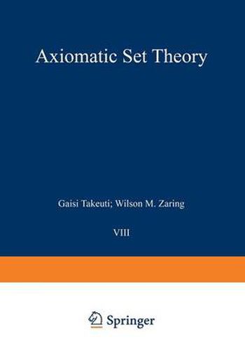 Cover image for Axiomatic Set Theory