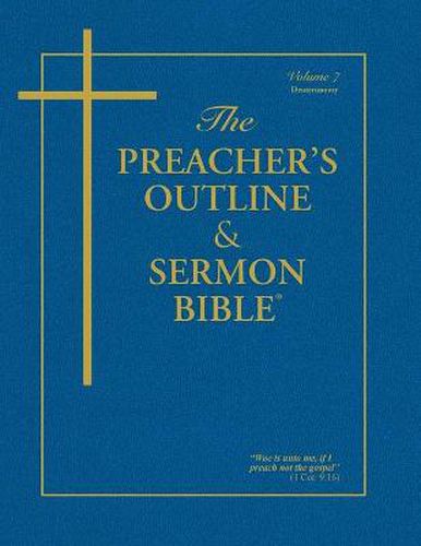 Cover image for Preacher's Outline & Sermon Bible-KJV-Deuteronomy