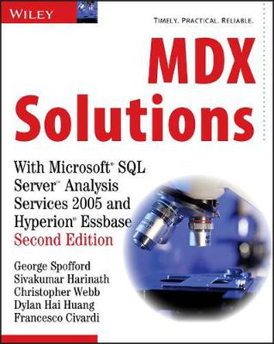 Cover image for MDX Solutions: With Microsoft SQL Server Analysis Services 2005 and Hyperion Essbase