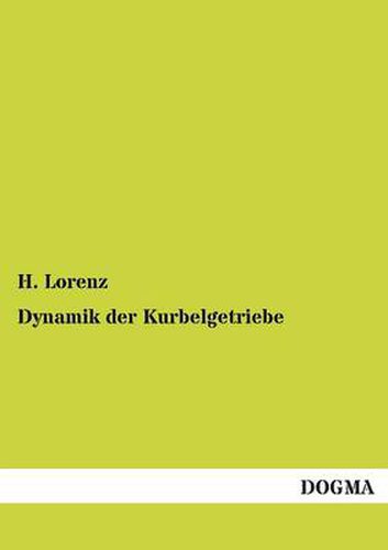 Cover image for Dynamik Der Kurbelgetriebe