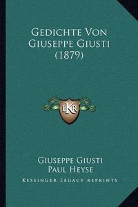 Cover image for Gedichte Von Giuseppe Giusti (1879)