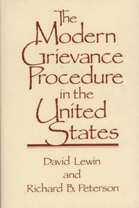 Cover image for The Modern Grievance Procedure in the United States