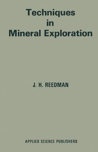 Cover image for Techniques in Mineral Exploration