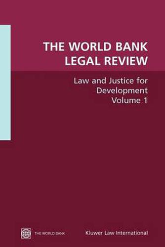 Cover image for Law and Justice for Development: World Bank Review