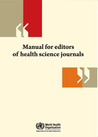 Cover image for Manual for Editors of Health Science Journals