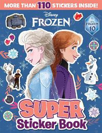 Cover image for Frozen 10th Anniversary: Super Sticker Book (Disney)