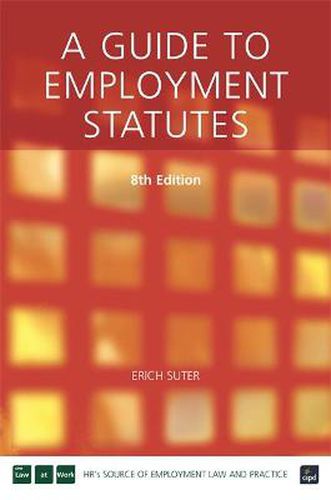 Cover image for A Guide to Employment Statutes