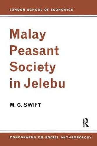 Cover image for Malay Peasant Society in Jelebu