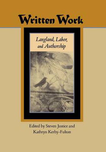 Written Work: Langland, Labor, and Authorship