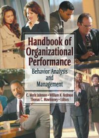 Cover image for Handbook of Organizational Performance: Behavior Analysis and Management