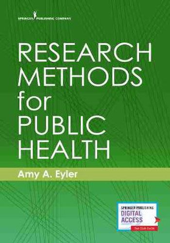 Cover image for Research Methods for Public Health