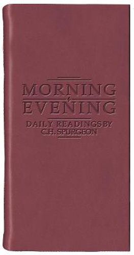 Cover image for Morning And Evening - Matt Burgundy