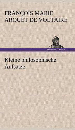 Cover image for Kleine Philosophische Aufsatze