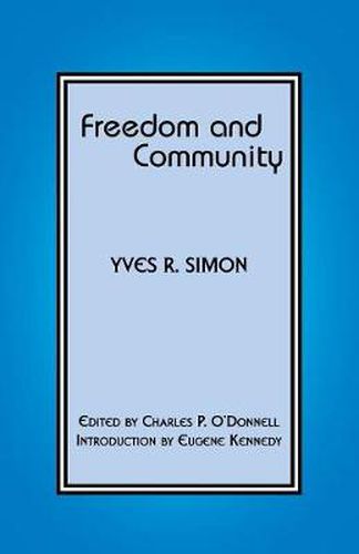 Freedom and Community