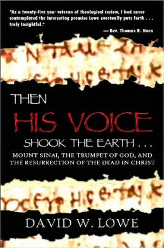 Cover image for Then His Voice Shook the Earth ...