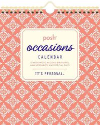 Cover image for Posh: Occasions Calendar