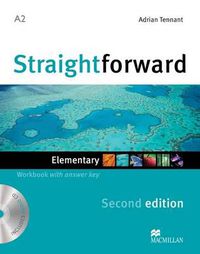 Cover image for Straightforward 2nd Edition Elementary Level Workbook with key & CD