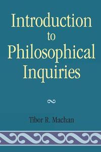 Cover image for Introduction to Philosophical Inquiiries