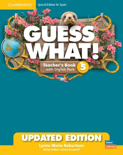 Cover image for Guess What! Level 5 Teacher's Book with Digital Pack Special Edition for Spain Updated
