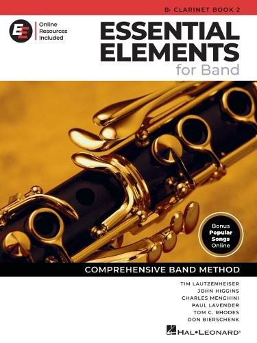 Cover image for Essential Elements for Band - BB Clarinet Book 2 with Eei