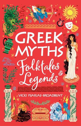 Cover image for Greek Myths, Folktales and Legends